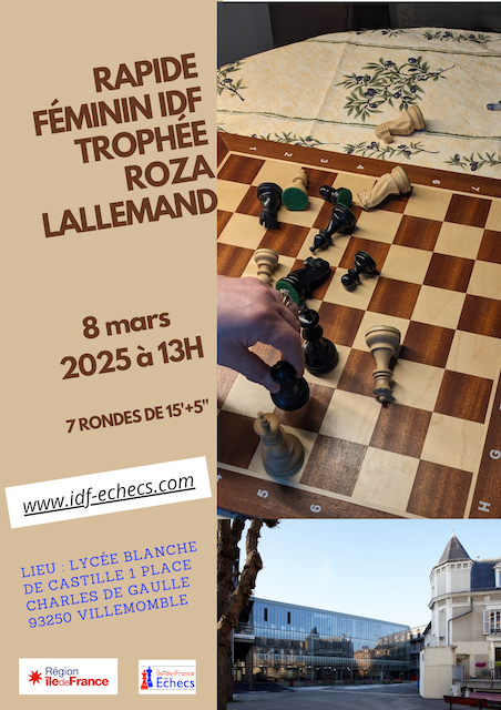 Affiche Rapide feminin 2025