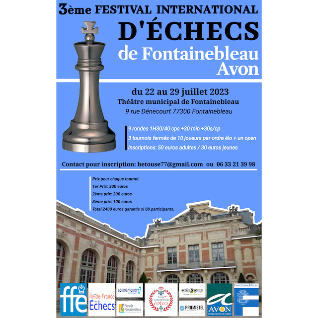 Affiche 3eme festival dechecs