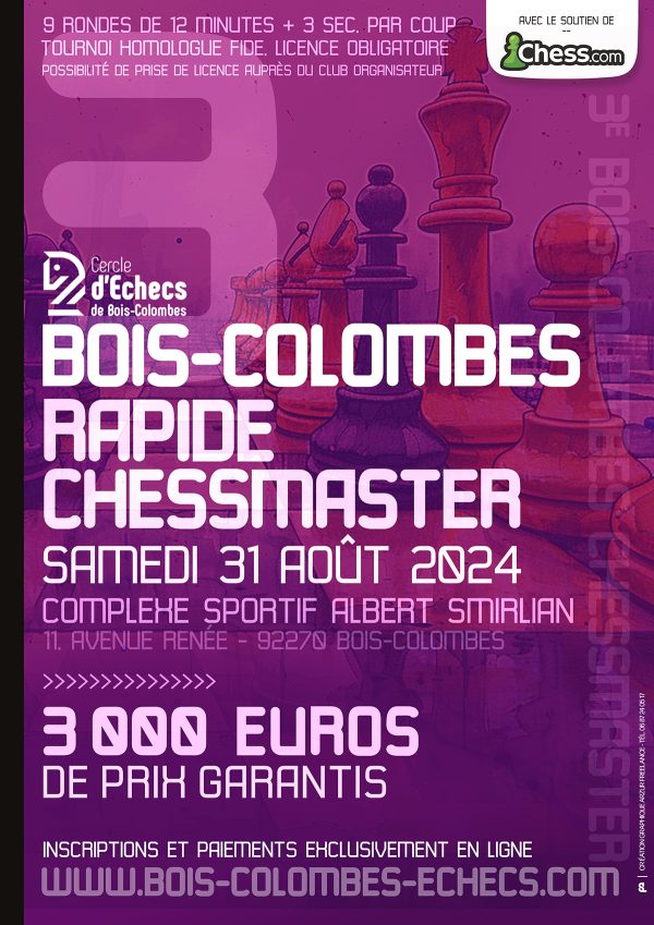 3e-BOIS-COLOMBES-CHESS-MASTER-RAPIDE